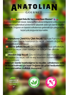 Anatolian Gourmet Kahvaltılık Reçel ( Geyve Şeftali) - 1