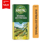 KRİSTAL Riviera Zeytinyağı 5 L Teneke – Yemeklik Zeytinyağı