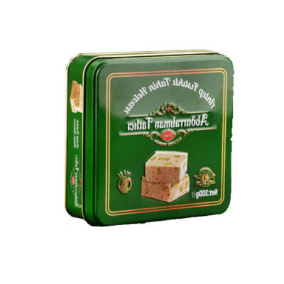 Abdurrahman Tatlıcı Antep Fıstıklı Tahin Helvası Teneke Kutu (300 Gr)