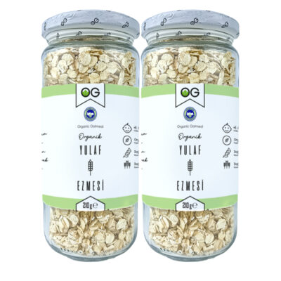 OG Natural 2’li Organik Yulaf Ezmesi 210 Gr