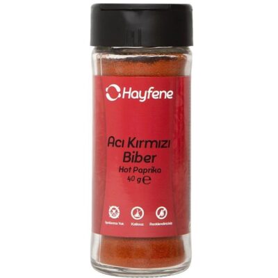 Hayfene Acı Kırmızı Toz Biber 40 gr
