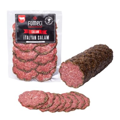 FÜMECİ FERMENTE İTALYAN SALAM KARABİBERLİ 200 Gr