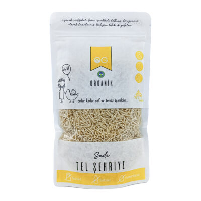 OG Natural Organik Sade Tel Şehriye 180 GR +6 Ay