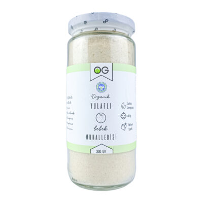 OG Natural Organik Yulaflı Bebek Muhallebisi Karışımı 300 GR +6 Ay