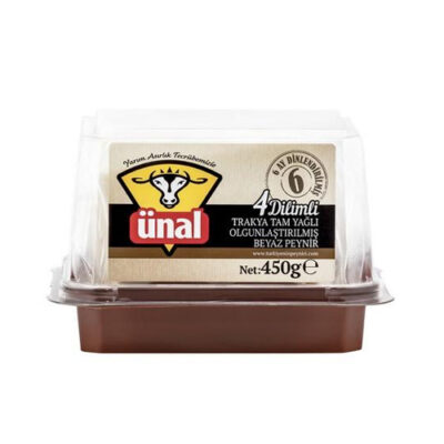 Ünal Klasik Dilimli Beyaz Peynir 450 gr
