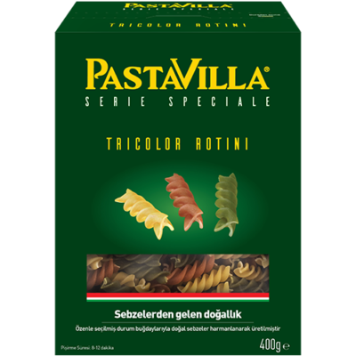 PASTAVİLLA Tricolor Rotini 400gr