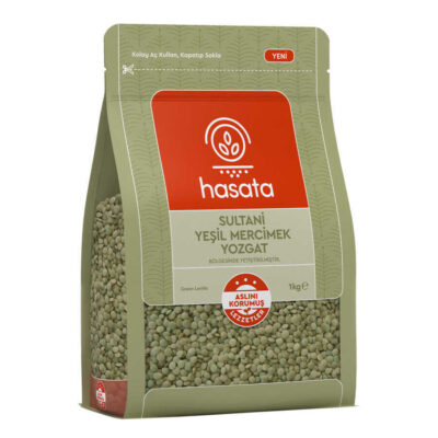 Hasata Yozgat Sultani Yeşil Mercimek (1 Kg)