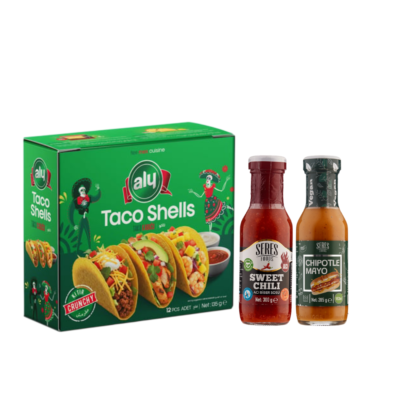 ALY Taco Party Seti | Taco Shells + Seres Sweet Chilli Sos + Seres Chipotle Mayo Sos